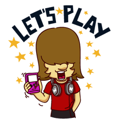 [LINEスタンプ] Gamer Dude