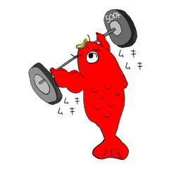 [LINEスタンプ] こいのおっこいと愉快な仲間達
