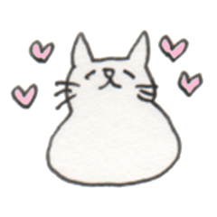 [LINEスタンプ] モチネコ