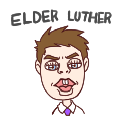 [LINEスタンプ] Elder Luther