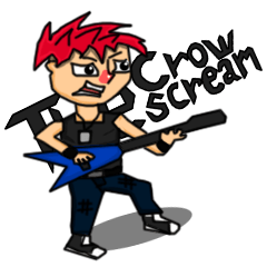 [LINEスタンプ] The CrowScream