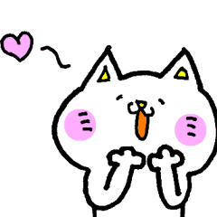 [LINEスタンプ] あずき猫