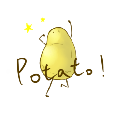 [LINEスタンプ] PPPPPotatto