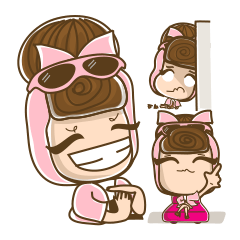 [LINEスタンプ] Manood Pa Chao Kha