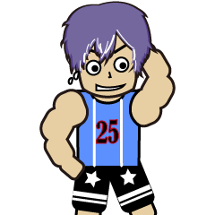 [LINEスタンプ] Sporty boy