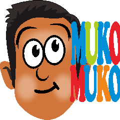[LINEスタンプ] MUKOMUKO KU