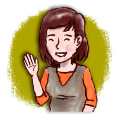 [LINEスタンプ] Daddy Mommy. I promise to study hard.