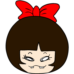 [LINEスタンプ] 歯抜けっ子