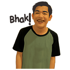 [LINEスタンプ] just ordinary people