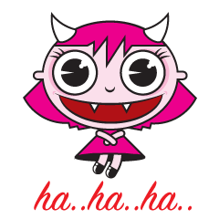 [LINEスタンプ] 可愛い小さなヴァンパイア