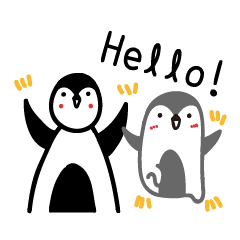 [LINEスタンプ] Penguin good friends