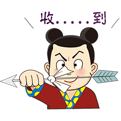 [LINEスタンプ] Comic Hero (Q)