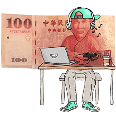 [LINEスタンプ] money's dailyの画像（メイン）