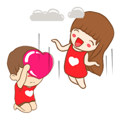 [LINEスタンプ] Mapichu in love