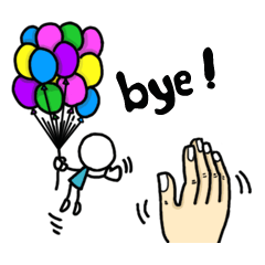 [LINEスタンプ] The life of small man and big hand