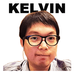 [LINEスタンプ] Kelvin Loves To Sing