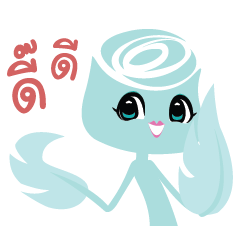 [LINEスタンプ] Little Gina