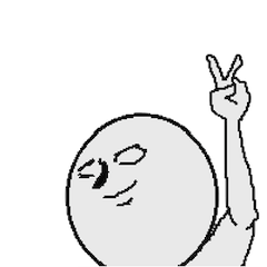 [LINEスタンプ] shadow man's
