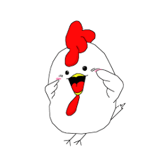 [LINEスタンプ] 元気で可愛いニワトリ