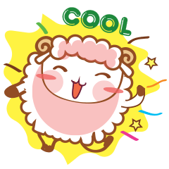 [LINEスタンプ] Super Cute Little Sheep