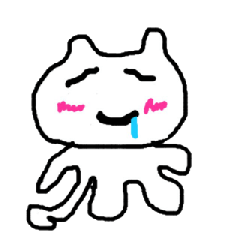 [LINEスタンプ] 白いあいつがやって来た