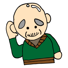 [LINEスタンプ] 元気なじぃや