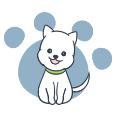 [LINEスタンプ] ウエスティのマオくん