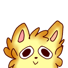 [LINEスタンプ] dream the yellow cat