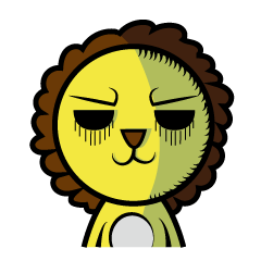 [LINEスタンプ] Lion＆Life