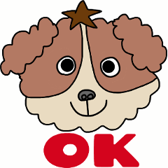[LINEスタンプ] My dog Kotetsu