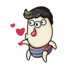 [LINEスタンプ] tidteeishappy