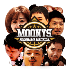 [LINEスタンプ] we are moonys