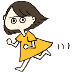 [LINEスタンプ] 素直ちゃん