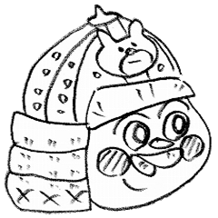 [LINEスタンプ] kumazamurai