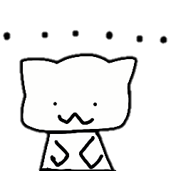 [LINEスタンプ] white dai dai