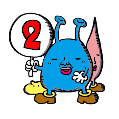 [LINEスタンプ] ブサエイリアンズ2
