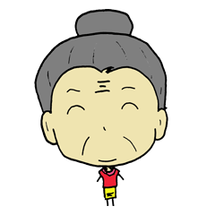 [LINEスタンプ] Superaunt is comeback