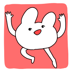 [LINEスタンプ] うさぎのゆるいスタンプ