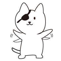 [LINEスタンプ] ねこぱっち1