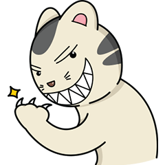 [LINEスタンプ] Boo the cat