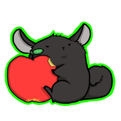 [LINEスタンプ] チンチラの小明神