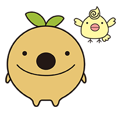 [LINEスタンプ] リーフィーとトリッピーです！