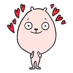 [LINEスタンプ] Chubby the Bear