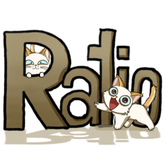 [LINEスタンプ] Ratio