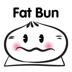 [LINEスタンプ] Fat Bun