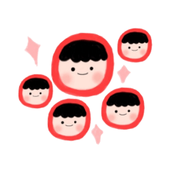 [LINEスタンプ] Little Red Riding Hood boyfriend