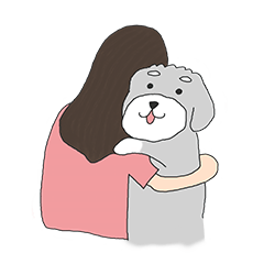 [LINEスタンプ] Schnauzer-Roudia