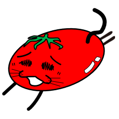 [LINEスタンプ] 猫トマト