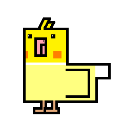 [LINEスタンプ] 角バード