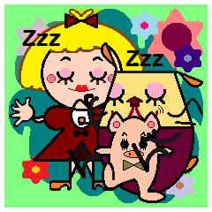 [LINEスタンプ] DOLLY AND DOG